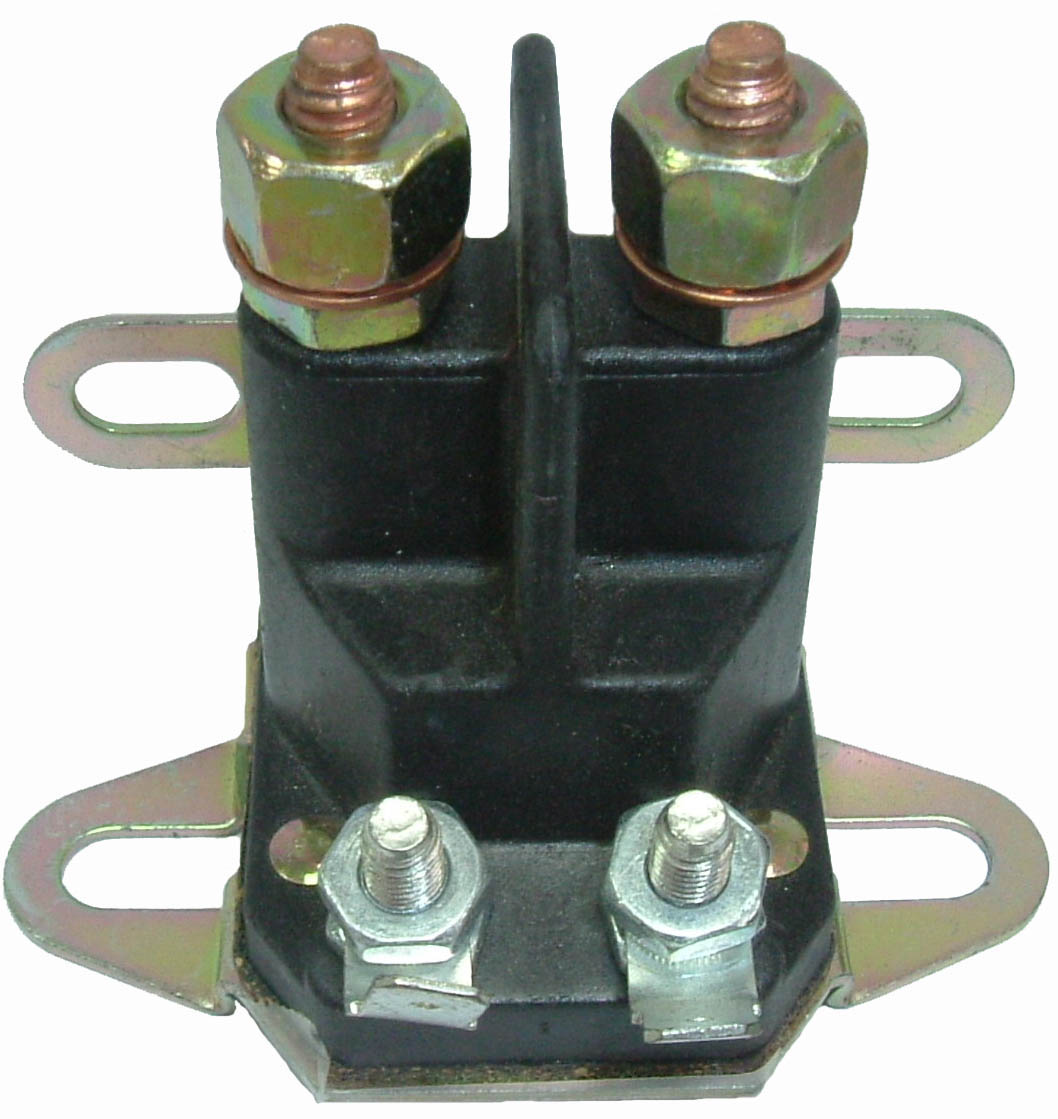 UNIVERSAL SOLENOID SWITCH DOUBLE TERMINALS DOUBLE MOUNTING M6 BOLTS