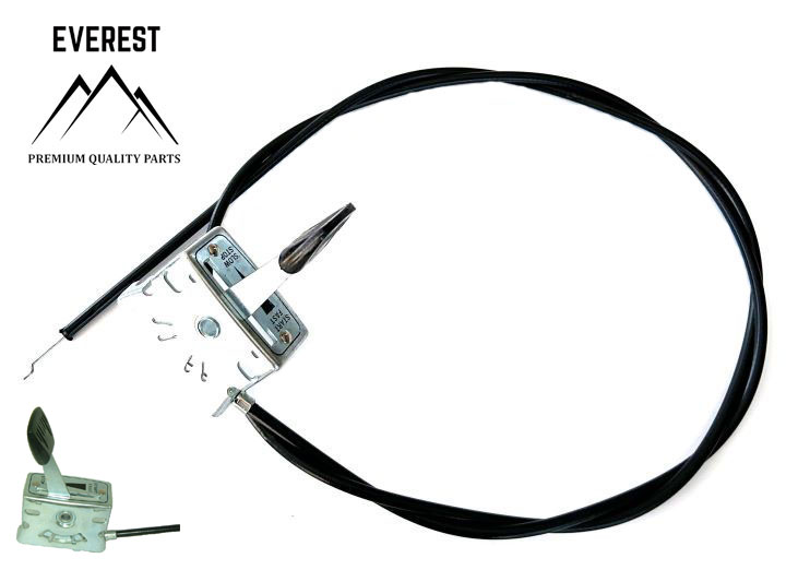 THROTTLE CABLE WITH UNIVERSAL METAL CONTROL DOUBLE SIDED 1600mmx1525mm EVEREST