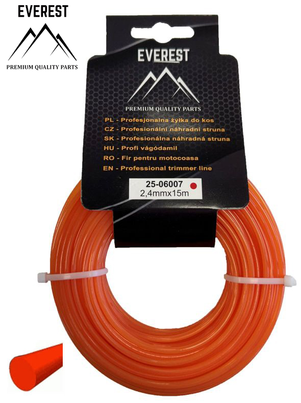 ROUND TRIMMER LINE 2.4mm 15M EVEREST