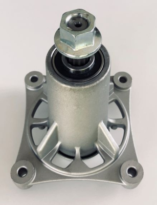 BLADE MANDREL HUSQVARNA COMPLETE 4-BOLT MOUNT 5-POINTED STAR LEFT TRACTORS WITH GRASS BOX