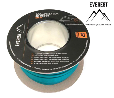 BOUNDARY WIRE REINFORCED TCCA/PE 3.4mm 50m EVEREST