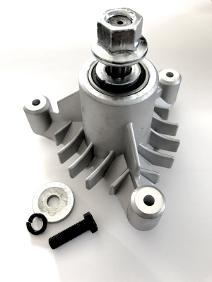 BLADE MANDREL HUSQVARNA COMPLETE 3-BOLT MOUNT 5-POINT STAR LOW