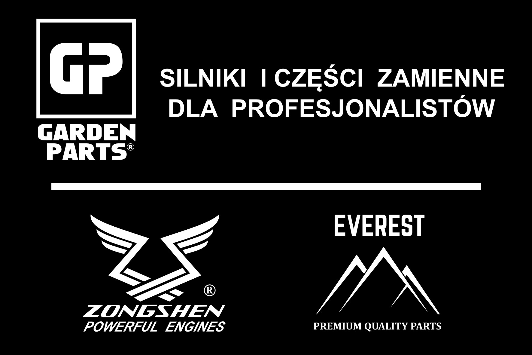 BANNER GARDEN PARTS, EVEREST, ZONGSHEN