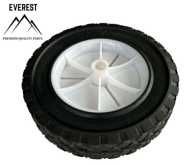 WHEEL UNIVERSAL 150mm PLASTIC RUBBER TIRE EVEREST