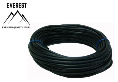 BLACK FUEL LINE 2.5mm x 5.0mm 15m EVEREST