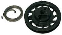 REWIND SPRING WHEEL FOR STARTER DOGS BRIGGS&STRATTON SMALL WITH SPRING