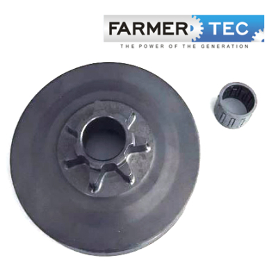 CLUTCH DRUM .325 7T CHINESE CHAINSAWS 45cc 52cc 58cc FARMERTEC