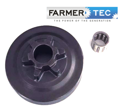 CLUTCH DRUM 3/8 6T CHINESE CHAINSAWS 25cc FARMERTEC