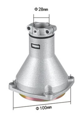 CLUTCH DRUM CHINESE BRUSH CUTTER 28mm 9 teeth