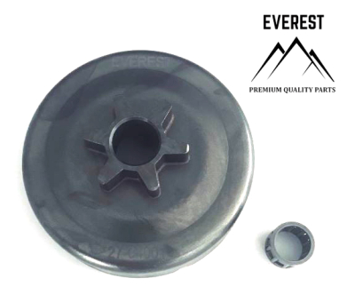 CLUTCH DRUM 3/8 6T STIHL 017, 018, 021, 023, 025, MS171, MS181, MS211, MS231, MS251 EVEREST