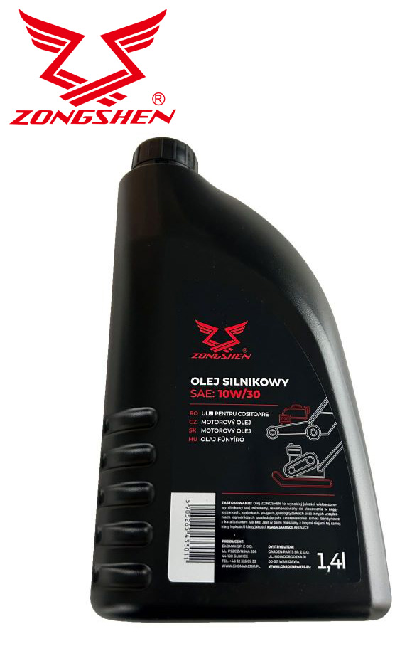 ZONGSHEN OIL FOR 4-STROKE ENGINES 10W30 SJ/CF 1.4L