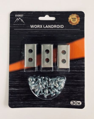 MOWER ROBOT BLADES WORX NAC SET 30 PCS EVEREST