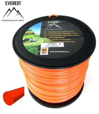 ROUND TRIMMER LINE 3.0mm 276M EVEREST
