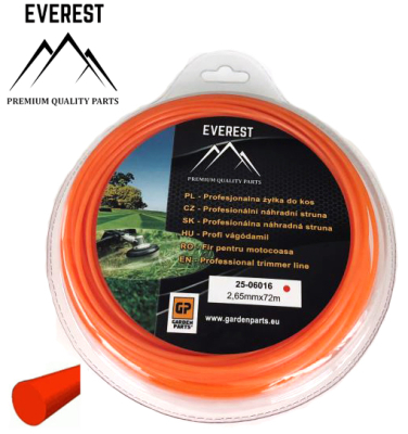 ROUND TRIMMER LINE 2.65mm 72M EVEREST