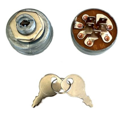 UNIVERSAL IGNITION SWITCH 3 POSITIONS 6 TERMINALS