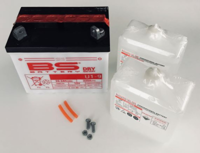 LEAD-ACID BATTERY 12V 24Ah LEFT POSITIVE