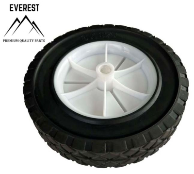 WHEEL UNIVERSAL 150mm PLASTIC RUBBER TIRE EVEREST
