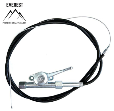 UNIVERSAL THROTTLE CABLE WITH LEVER CONSTRUCTION EQUIPMENT 2050mm EVEREST
