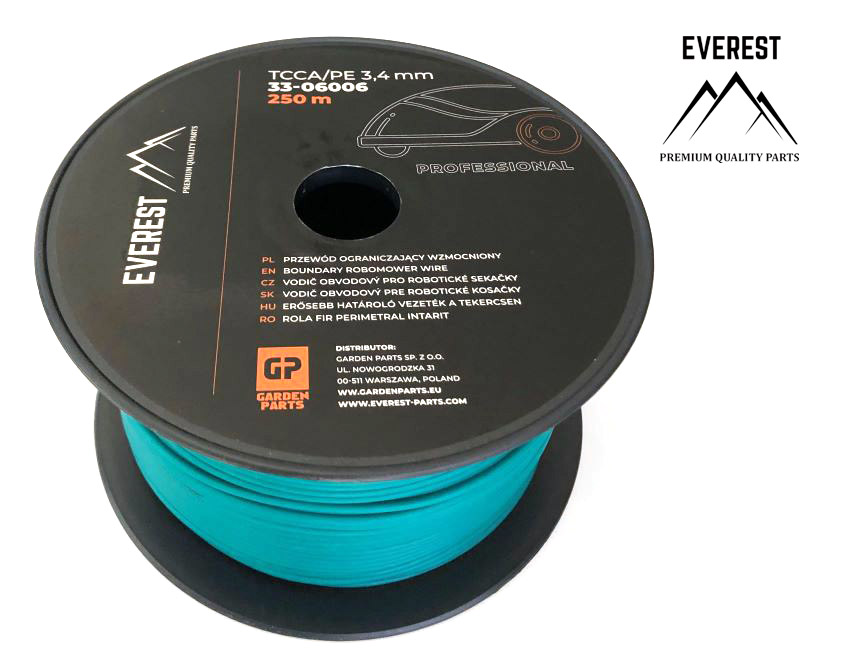 REINFORCED BOUNDARY WIRE TCCA/PE 3.4mm 250m EVEREST