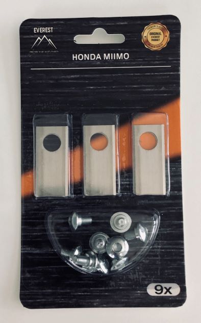 MOWER ROBOT BLADES HONDA SET 9 PCS EVEREST